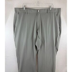 TGW The‎ Golf Warehouse Pants Mens 40x30 Gray Polyester Tech Performance Stretch